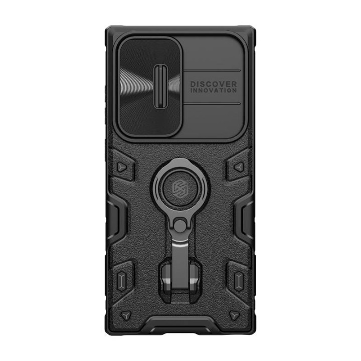 Nillkin CamShield Armor Pro futrālis Samsung Galaxy S23 Ultra (melns)
