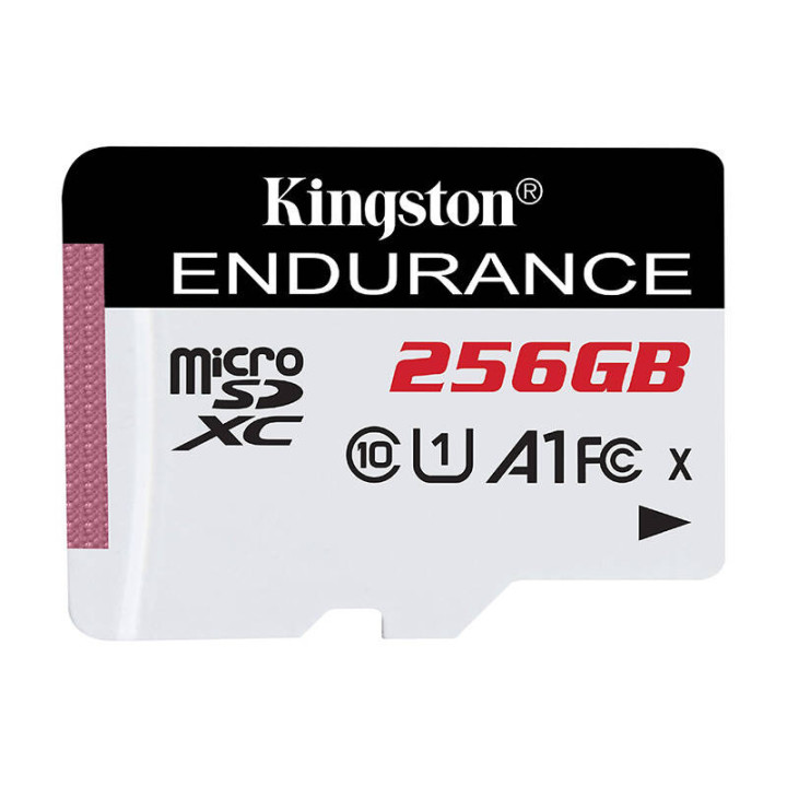Atminties kortelė microSD 256GB Kingston 95/45MB/s C Endurance