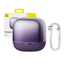 AeQur V2 bezvadu skaļruņu pamatne (violeta)