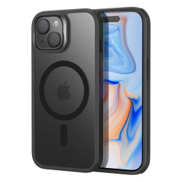 ESR Classic Hybrid (HaloLock) futrālis iPhone 15 (melns)