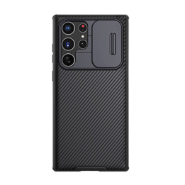 Case Nillkin CamShield Pro, kas paredzēts SAMSUNG S22 ULTRA (melns)