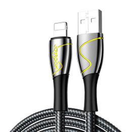USB vads ierīcei Lightning Joyroom S-1230K6 2,4 A 1,2 m (melns)