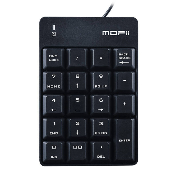 MOFII laidinė skaitmeninė klaviatūra X810 (juoda)