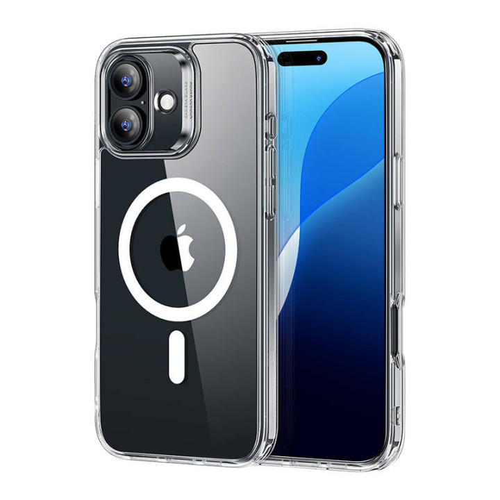 Классический гибридный чехол ESR (HaloLock) для iPhone 16 (прозрачный)