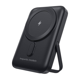 Choetech B743 10000mAh 20W PD magnettoitepank koos alusega (must)