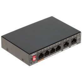 DAHUA SG1006P PoE Switch, 4 PoE Ports