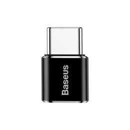 Baseus Micro USB - USB Type-C -sovitin - musta