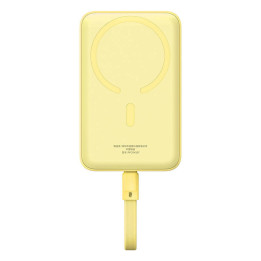 Powerbank Baseus Magnetic Mini 10000mAh 30W MagSafe (dzeltens)