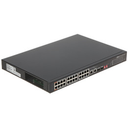 INDUSTRIĀLAIS POE SLĒDZIS PFS3226-24ET-240 24 PORTU SFP DAHUA