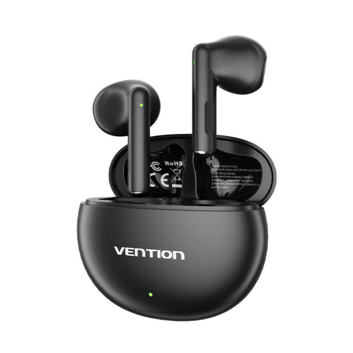 Беспроводные наушники, Vention, NBKB0, Earbuds Elf E06 (чёрный)