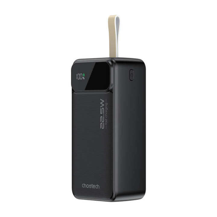 Choetech B731 40000 mAh 22,5 W PD akupank (must)