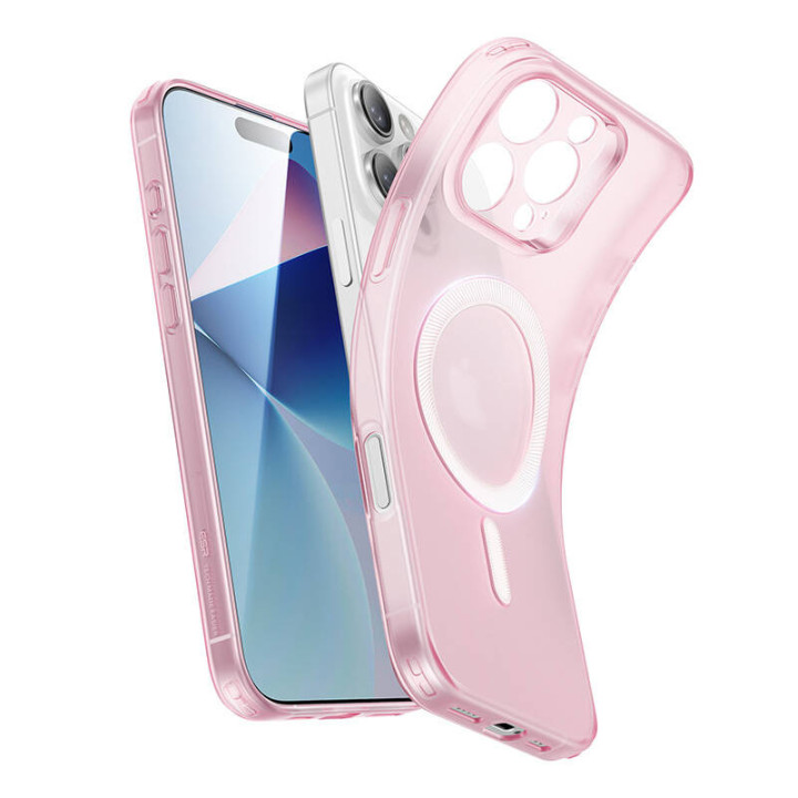 Zero Clear Case (HaloLock) ESR futrālis iPhone 16 Pro (rozā)