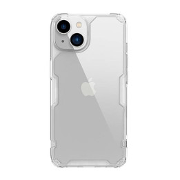 Dėklas Nillkin Nature TPU Pro, skirtas Apple iPhone 14 (baltas)