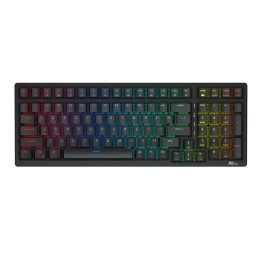 Беспроводная механическая клавиатура Royal Kludge RK98 RGB, Красный переключатель (черный)