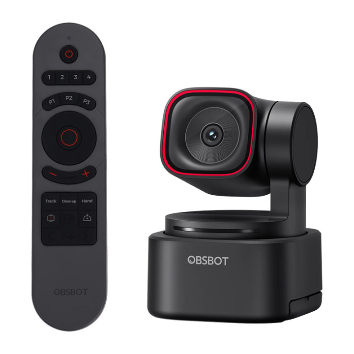 OBSBOT Tiny 3 Lite internetinė kamera su nuotolinio valdymo pultu