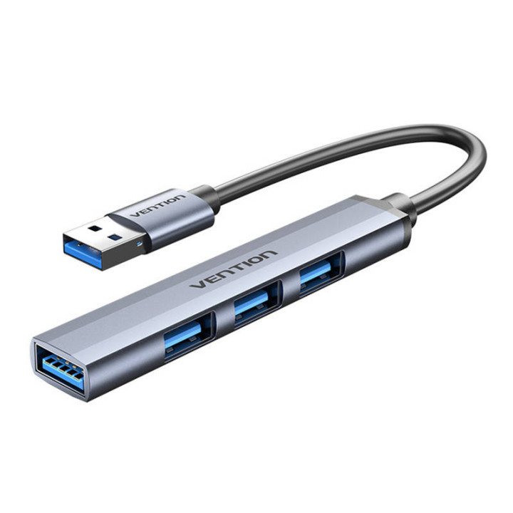 Mini Hub USB 3.0 į USB 3.0/3x2.0 Vention CKOHB 0,15m