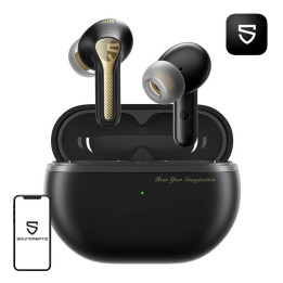 TWS Soundpeats Capsule3 PRO + kõrvaklapid, ANC (must)