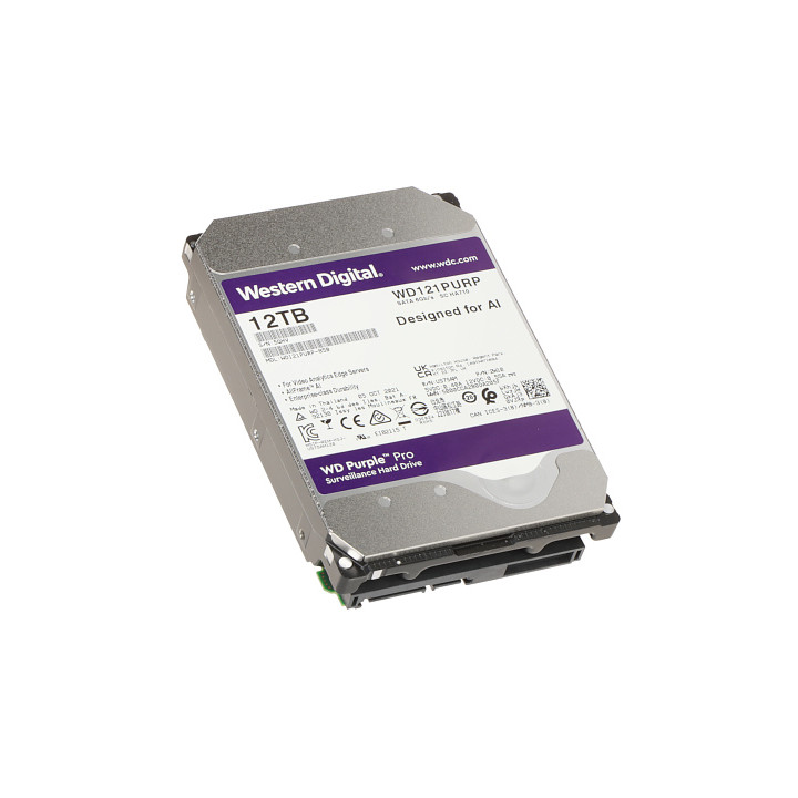 Жесткий диск для видеорегистратора HDD-WD121PURP 12 ТБ 24/7 WESTERN DIGITAL