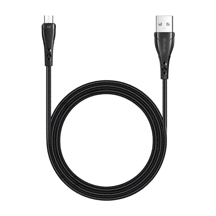 USB uz mikro USB kabelis, Mcdodo CA-7451, 1,2 m (melns)