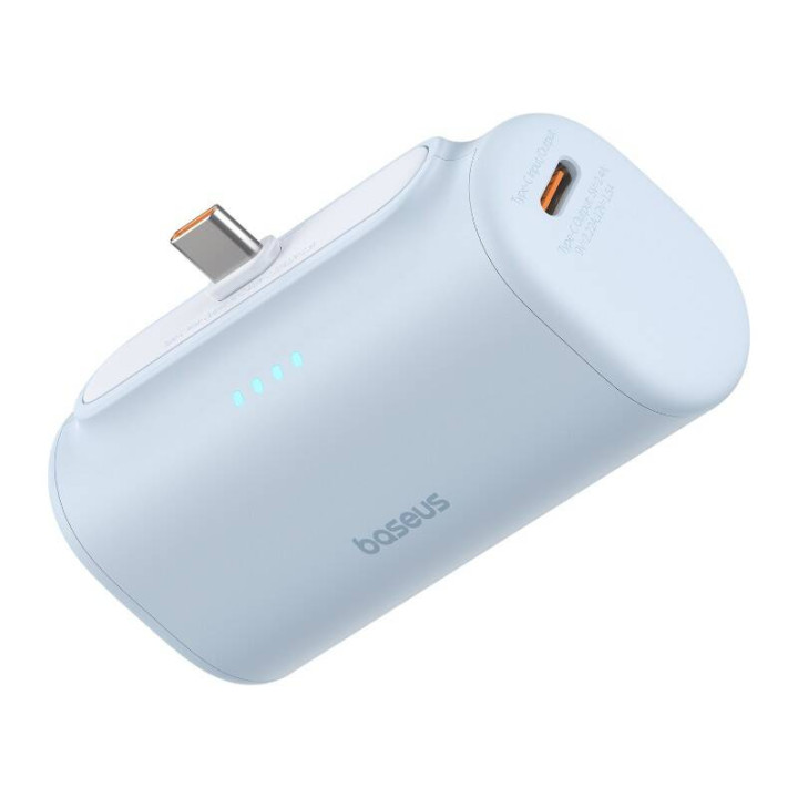 Powerbank bāze Compact USB-C 5000mAh, 20W (zils)