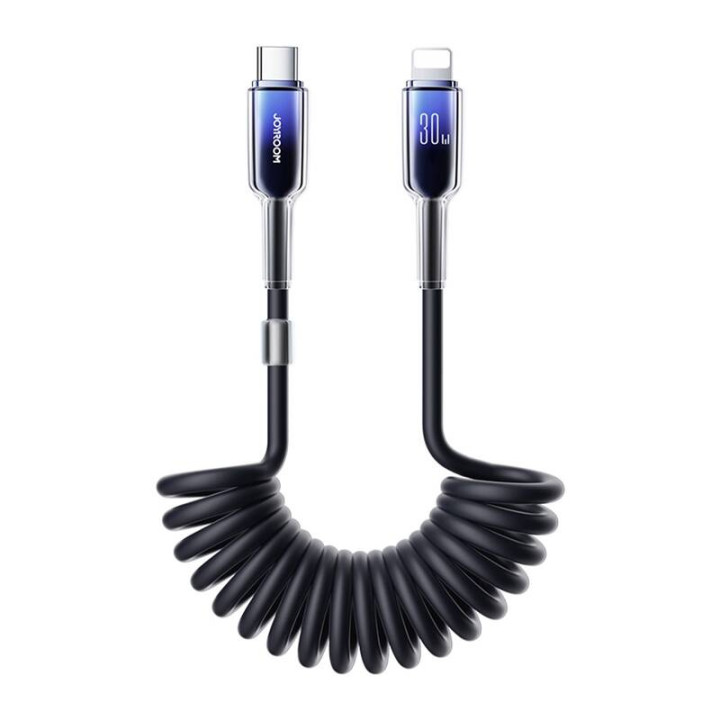 Кабель USB-C Lightning Joyroom S-A43 30Вт 1,5м (черный)