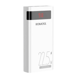 Powerbank Romoss SENSE8PF 30000mAh, 22,5W (valge)