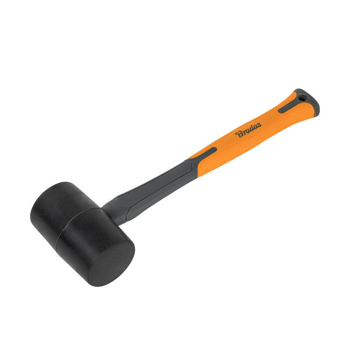RUBBER MALLET DIY-HF6022 220 g BRADAS