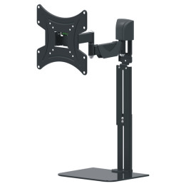 TV VAI MONITORA MONTĀŽA AX-FLEXI-DUO-COMBO AR PLAUKTA OPTIKU