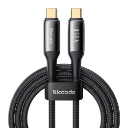Mcdodo CA-2990 Кабель USB-C — USB-C, PD 140 Вт, 1,2 м (черный)