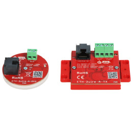 UTP / 2 LAIDŲ KONVERTERIŲ RINKINYS LAN + POE PERDAVIMUI ETH-2WIRE-A-SET2 2 Vnt. ATTE