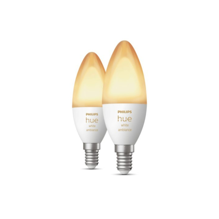 Philips Hue E14 4W WA BT kynttilä 2 kpl