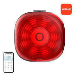 Dviračio žibintas, galinis iGPSPORT TL30 smart