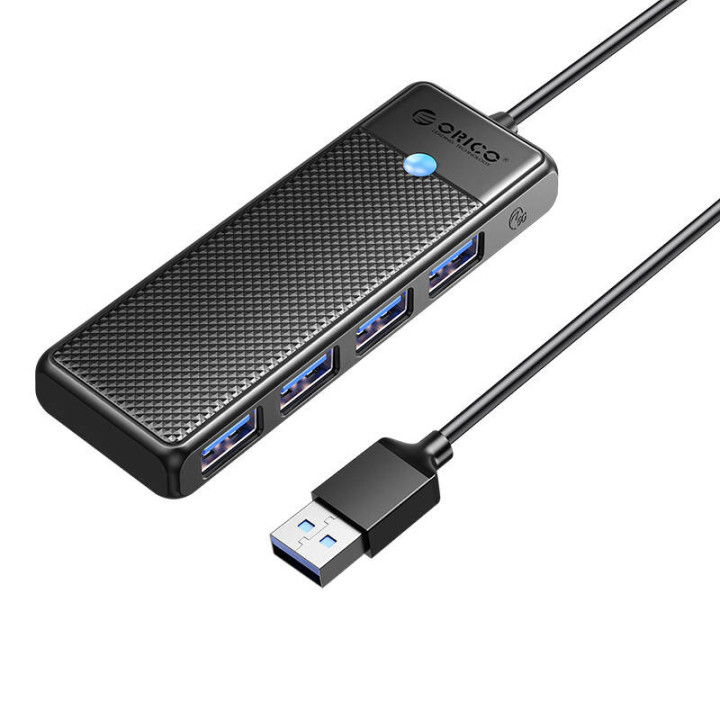 Orico Hub USB-A iki 4xUSB-A 3.0 – juoda