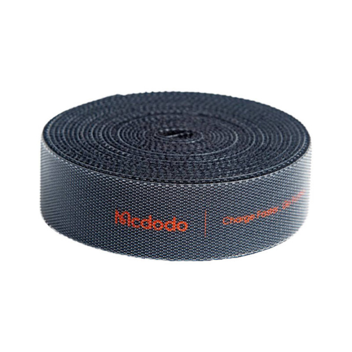 Velcro lente, kabeļa organizators Mcdodo VS-0960 1m (melns)