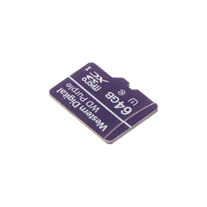 ATMIŅAS KARTE SD-MICRO-10/64-WD microSD UHS-I, SDXC 64 GB Western Digital