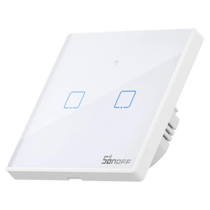 Smart Switch WiFi + RF 433 Sonoff T2 EU TX (2-канальный) обновлен