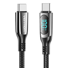 USB-кабель Vention TAYBAV USB 2.0 CC 100 Вт 5А 1,2М (черный)