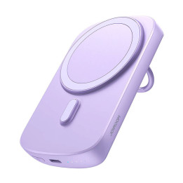 Power Bank gredzena turētājs 20 W 6000 mAh Joyroom JR-W030 (violeta)