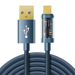 Datakaapeli USB-A / Lightning / 2.4A / 2m Joyroom S-UL012A20 (sininen)