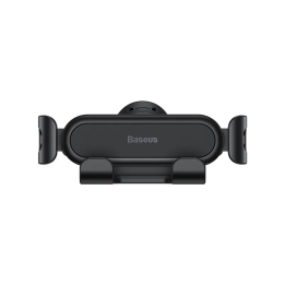 Baseus gravitacinis automobilio telefono laikiklis Lite su ventiliacijos tinkleliu (juodas)