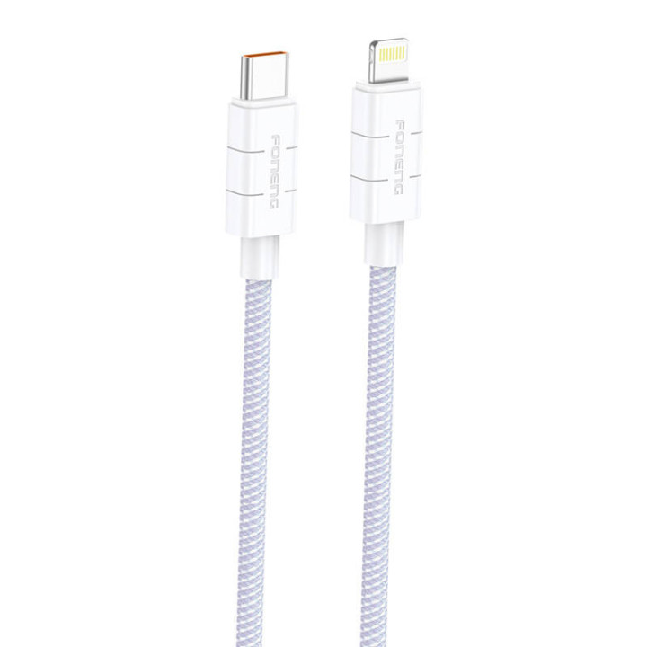 USB-C laidas su „Lightning Foneng XS02 PD27W“, 1,2 m (kiekvienas)