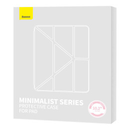 Magnetinis dėklas Baseus Minimalist, skirtas 10,2 colio įklotui (2019/2020/2021) (kūdikiška rožinė)