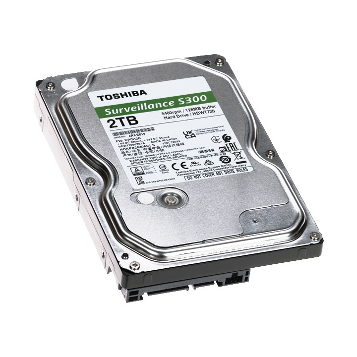 HDD FOR DVR HDD-HDWT720UZSVA 2TB 24/7 TOSHIBA