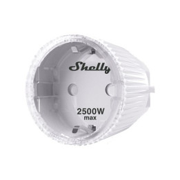 Маленькая интеллектуальная розетка Shelly Plug S для Wi-Fi с измерителем мощности