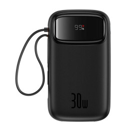 Powerbank Baseus QPow 2 20000mAh 30W 2xUSB-C (musta)