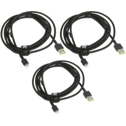 Green Cell KABGCSET06 Ray 3x 2.0 m Power Cord Set