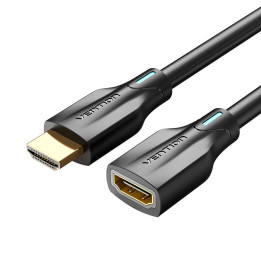 HDMI 2.1 Vention AHBBF pikenduskaabel, 1 m, 8K 60Hz / 4K 120Hz must