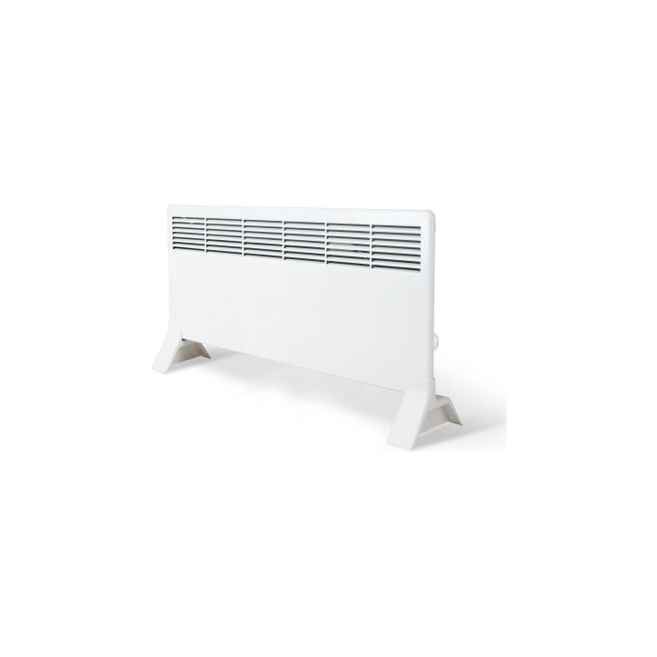 Konvektori BETA10-MP 1000W 85x39cm ar mekaaninen termostaatti asennus lattialle