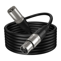 Fifine XLR L9C laidas, 180 cm (juodas)