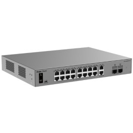 SWITCH POE RG-ES220GS-P-V2 16 PRIEVADŲ + 2X UPLINK + 2X SFP REYEE